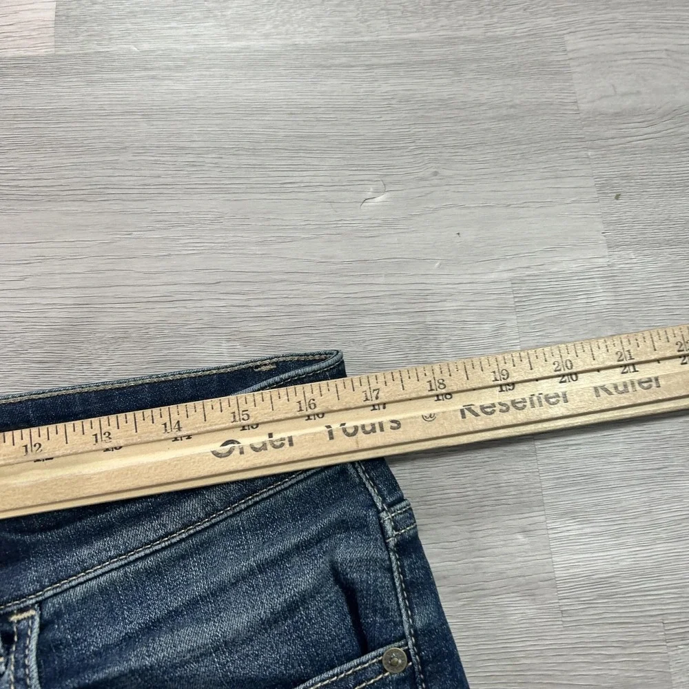 Outpost Makers Slim Straight Jeans Mens 34x30 Blue Stretch Denim Medium Wash